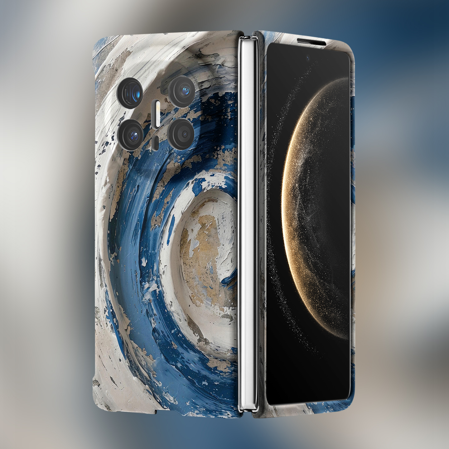 适用华为折叠屏强磁夜光小众