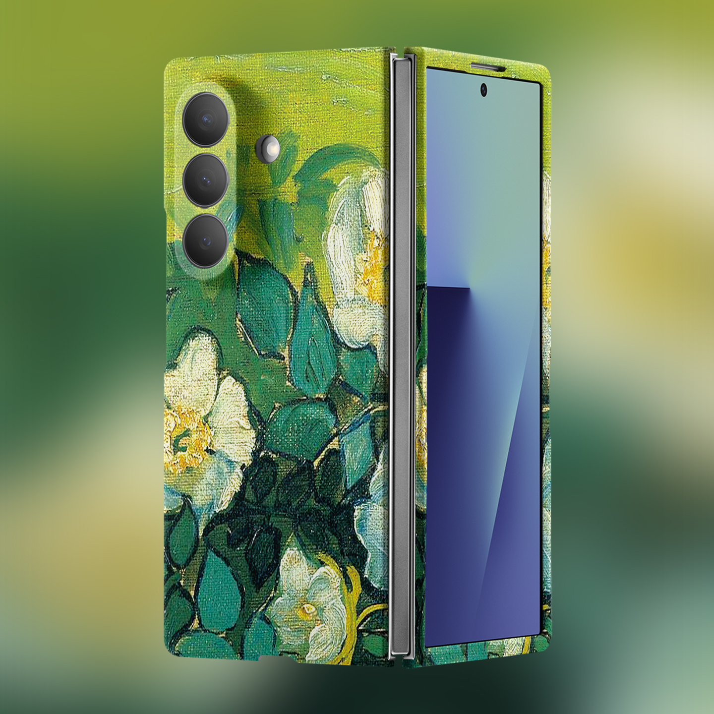 适用华为三星折叠屏强磁夜光小众