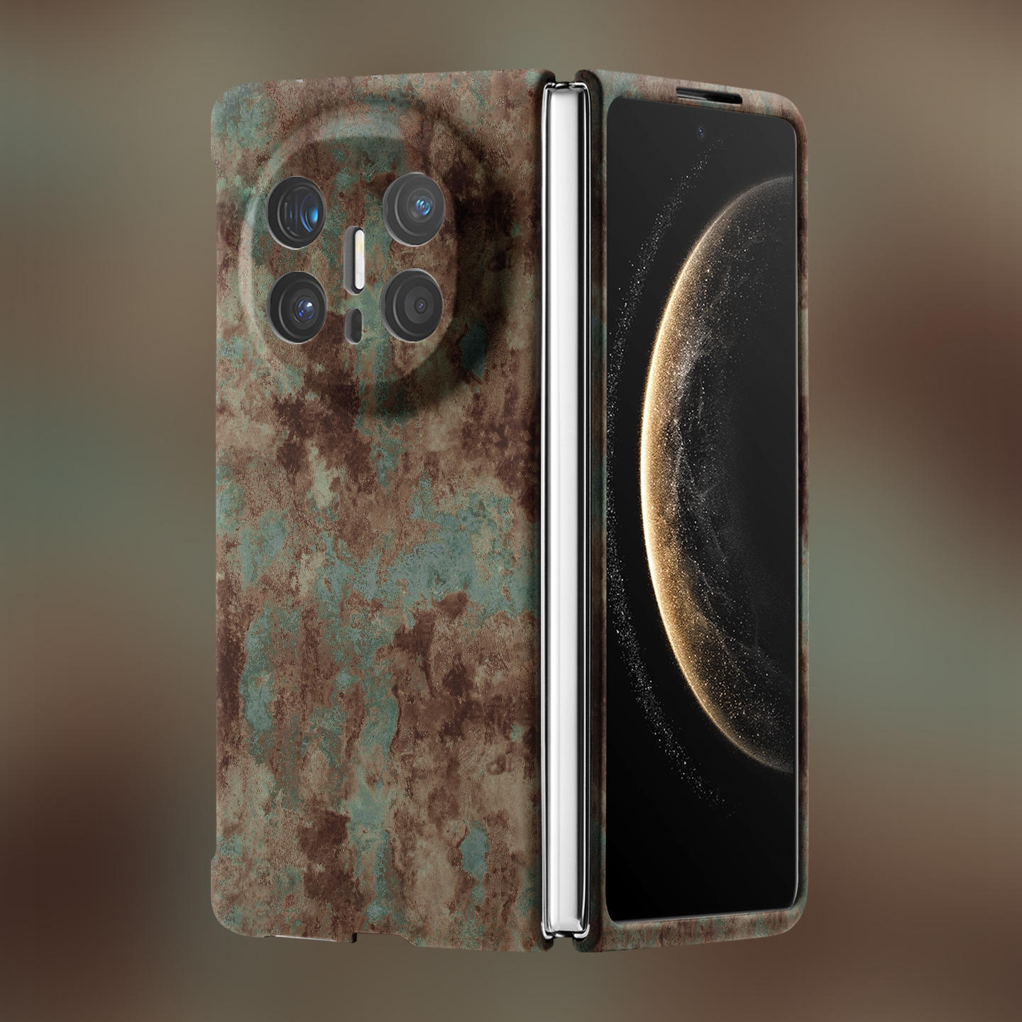 适用华为折叠屏强磁夜光小众