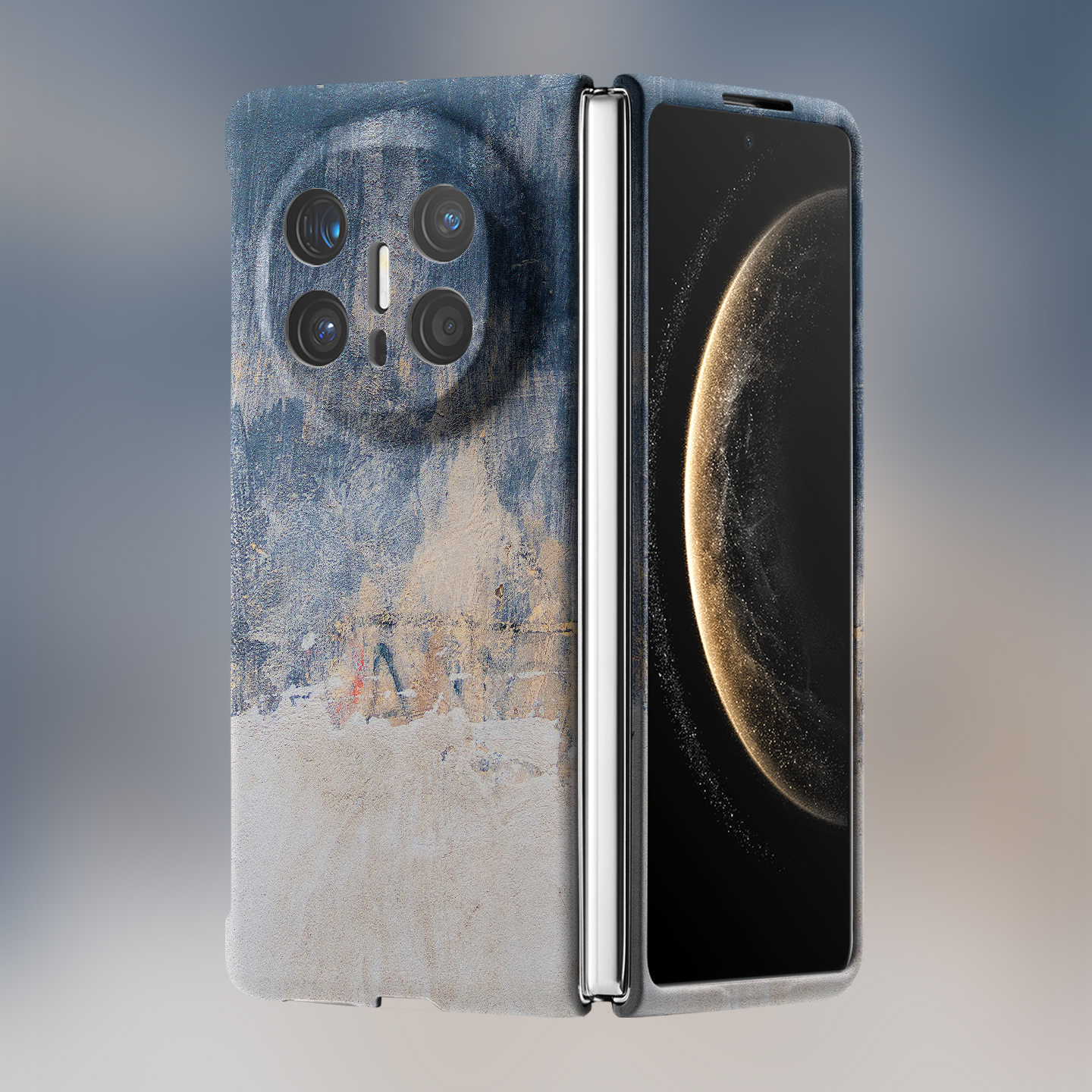 适用华为折叠屏强磁夜光小众