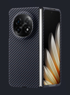 碳纤纹黑色适用于OPPOFindN5手机壳新款小众oppoFindN3保护套磁吸折叠屏OPPOFINDN3FLIP外壳磨砂简约高级感