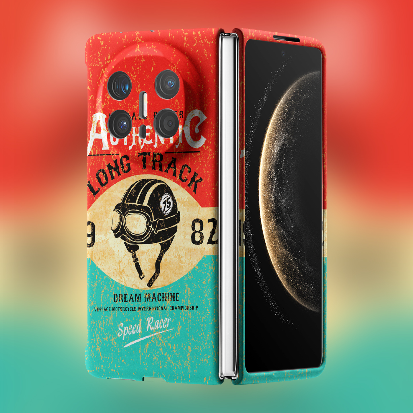 适用华为折叠屏强磁夜光小众