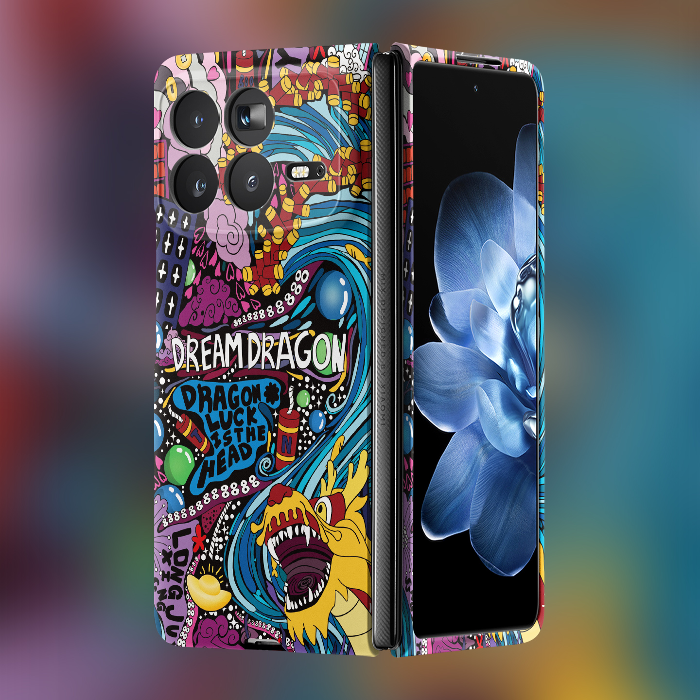 适用小米折叠屏强磁夜光小众