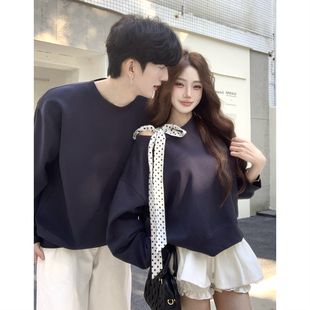 卫衣连衣裙两件套法式 韩版 一衣一裙ins潮牌 春季 小众设计感情侣装