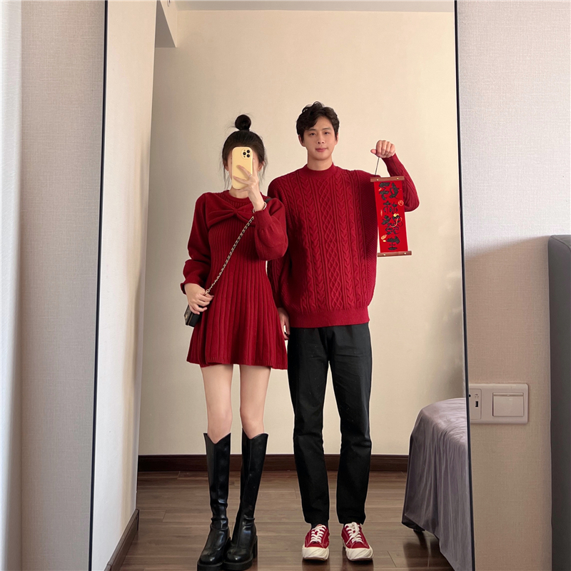 高级感秋冬2025新款显瘦针织裙子