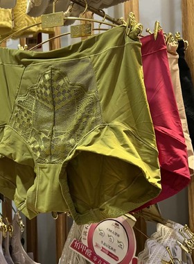 戴芝蒂高腰收腹提臀裤丝滑女士平角内裤翘臀裤89502