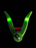 羊角支架炮台新款 电子智能发光夜光竞技通用可拆卸前叉头渔具配件