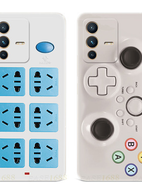 创意插座适用vivo s17手机壳s18s16s15s12s10pro个性s9s7s6t排插x23幻彩版x21i男生a文艺女款软