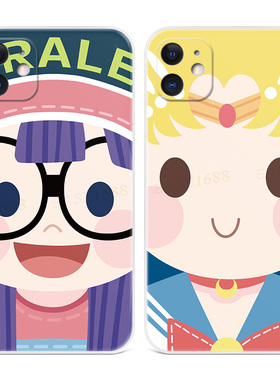美少女战士适用iPhone12苹果11手机壳17Air/15plus可爱X卡通XS少女心XR动漫16promax迷你mini女款轻薄软