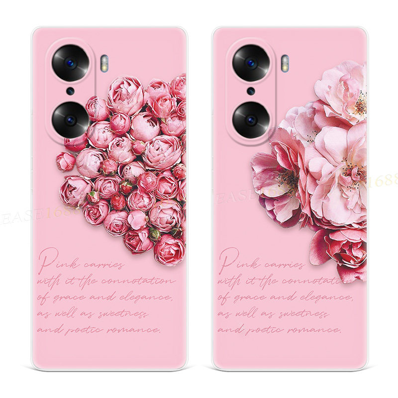 甜美玫瑰花适用华为荣耀80手机壳90+70pro少女心60文艺50粉色30s/20i/100/9直屏版GT曲面的se女款软十,3C数码配件,手机保护套/壳,淘宝优惠券,粉丝福利购,淘宝优惠卷
