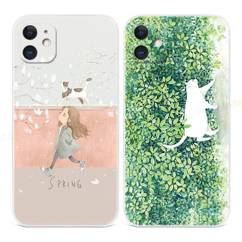 可爱猫咪苹果iphone手机壳