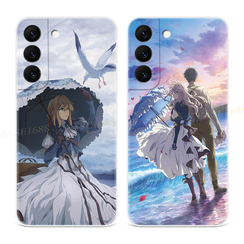 紫罗兰永恒花园适用三星s22手机壳s24/s23ultra薇尔莉特s21+可爱s20fe少女心s30plus女款超薄软十,3C数码配件,手机保护套/壳,淘宝优惠券,粉丝福利购,淘宝优惠卷