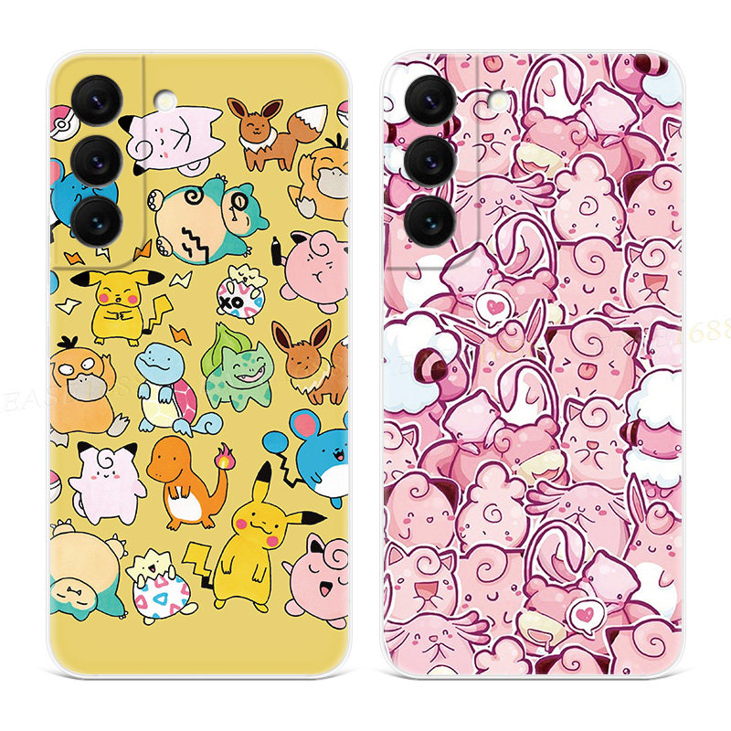 可爱神奇宝贝适用三星s22手机壳s24/s23+卡通s21ultra搞怪s20fe轻薄s30plus女款软十,3C数码配件,手机保护套/壳,淘宝优惠券,粉丝福利购,淘宝优惠卷