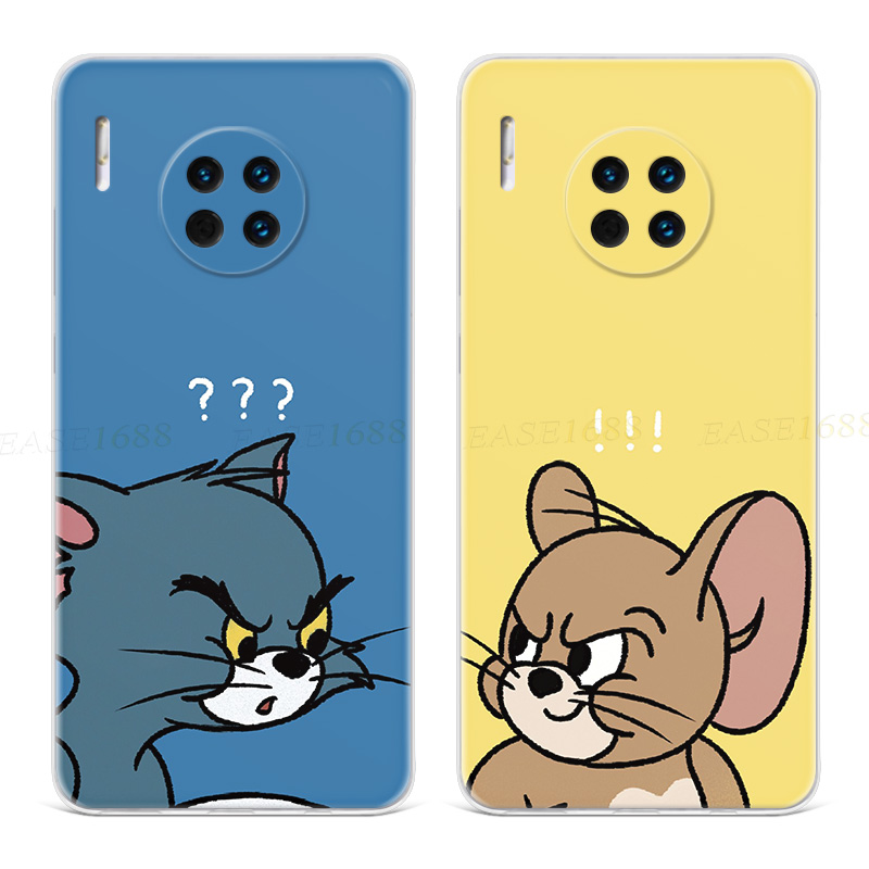 可爱猫和老鼠适用华为mate手机
