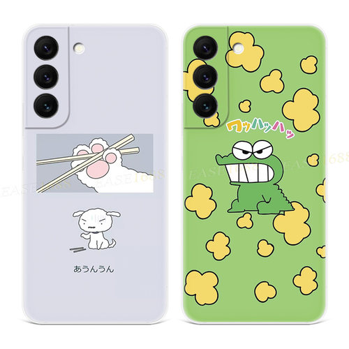 可爱蜡笔小新适用三星手机壳