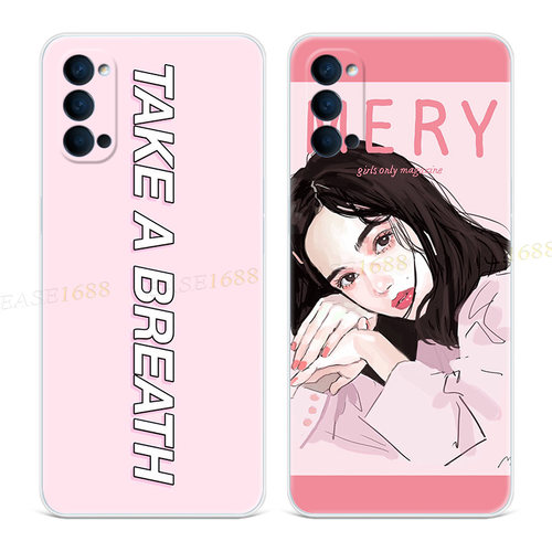 ins风OPPO少女心RENO系列手机壳