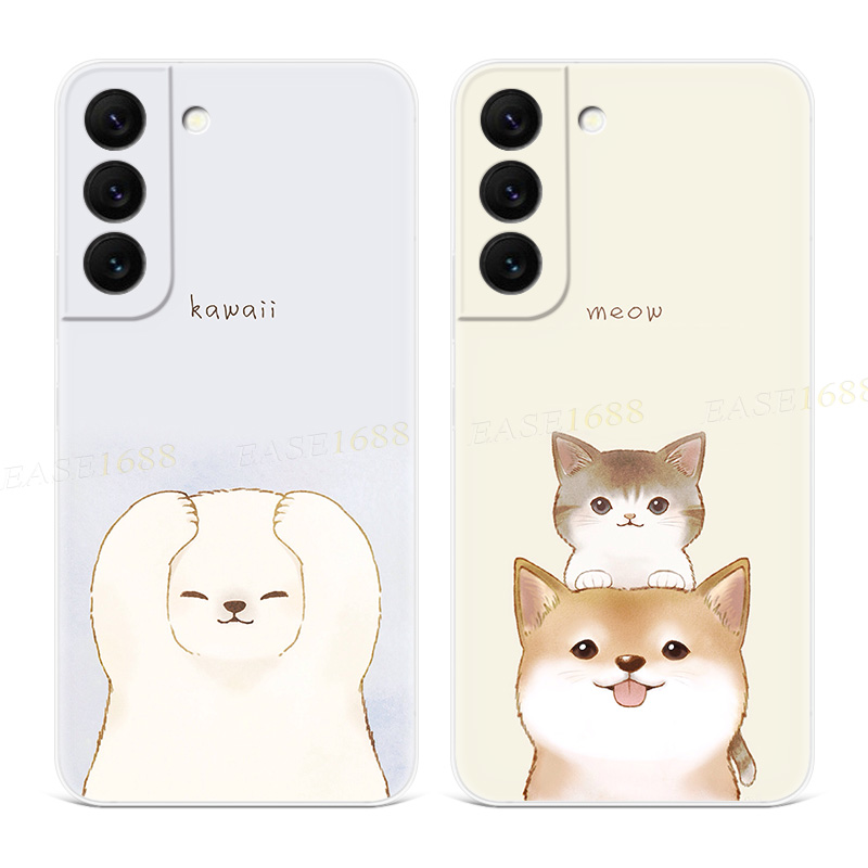 可爱白熊适用三星s23s22s21手机