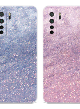 ins风粉紫色适用华为nova12手机壳14/13/11/10/9文艺se小清新pro唯美简约ultra活力版女款软