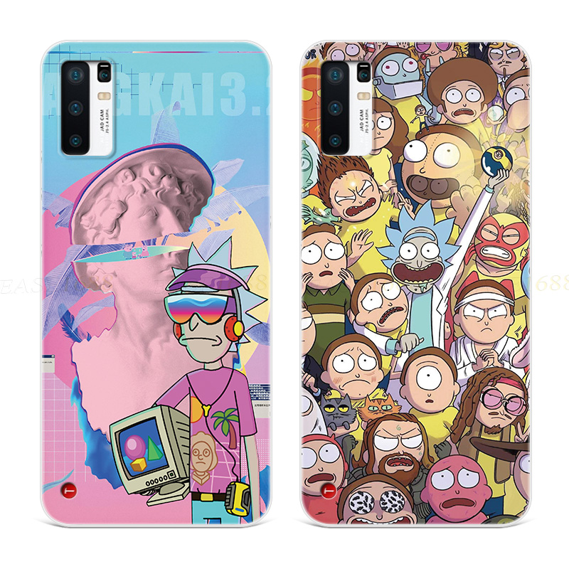 朋克瑞克和莫蒂适用锤子坚果pro3手机壳R2男生2S潮流R1个性创意可爱女款耐脏轻薄软硅胶