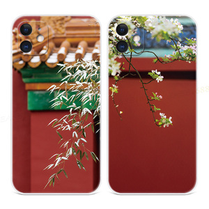 古典宫廷风xr适用iPhone11苹果12手机壳mini复古promax民族风x女s