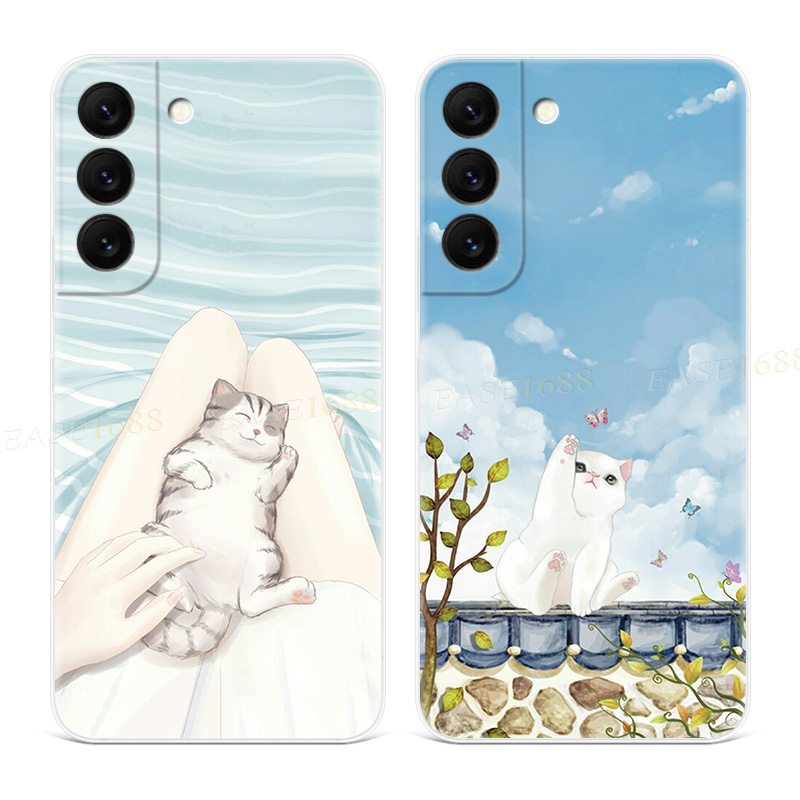 可爱猫咪适用三星s22s23...手机