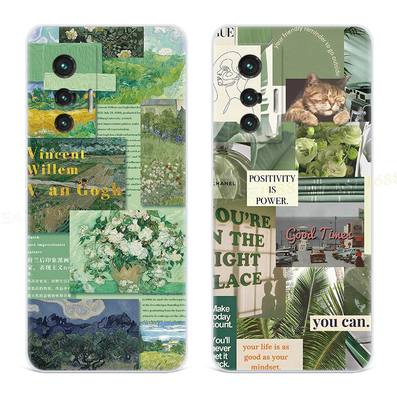 原创意梵高油画适用vivo x80手机壳x100x90x70x30pro+文艺x20x9x7x6plus十小清新s女款轻薄软t