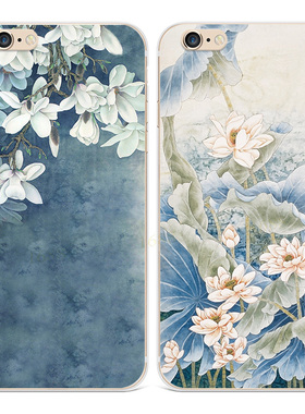 木棉花XR适用iPhone13苹果8plus手机壳14promax文艺6s7女款软se第二2三3代六七八十四