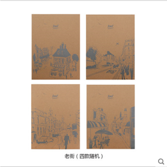 thumbnail for Promotional Dorian Sketchbook 16K-50 pages thickened blank book graffiti book drawing sketch paper art notebook