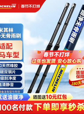 米其林雨刮器野马EC30 F10 F12 F16 F99 T80斯派卡T70专用雨刷片