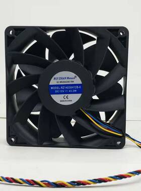 RUIZHAN RZ14038H12B-6 14cm 12V 43.2W暴力直流散热风扇代E9+E10
