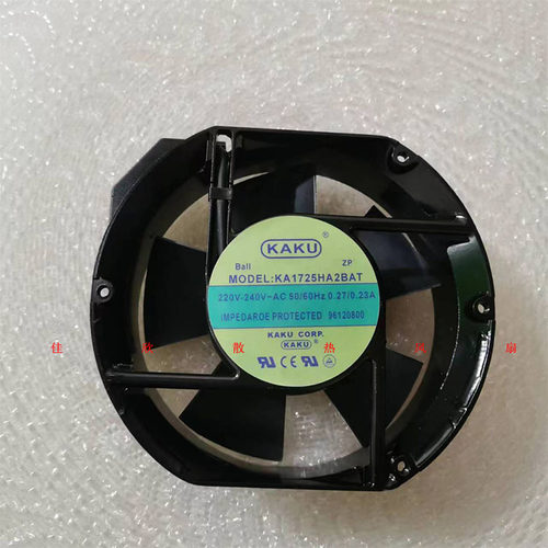 全新KAKU卡固风扇KA1725HA2BAL AC220V KA1725HA2BAT 17251 17CM