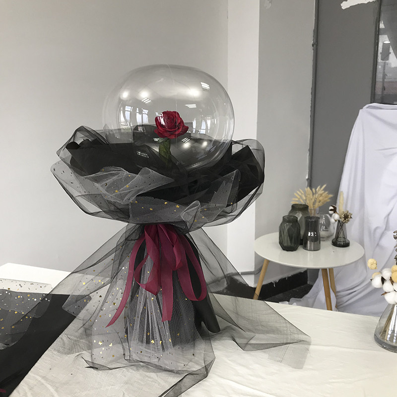 Bobo ball flower packing Bouquet of flowers rose Christmas Bouquet of flowers Confessions balloon gift Same itemin the Festive supplies/Gift , Balloon/Floating air ball , Balloon  category - from Buy2taobao.com to provide professional Taobao agent buy service