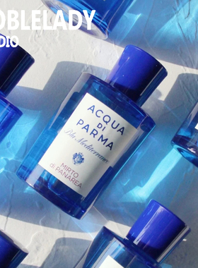 Parma帕尔玛之水蓝色地中海桃金娘加州桂无花果香柠檬杏仁香水