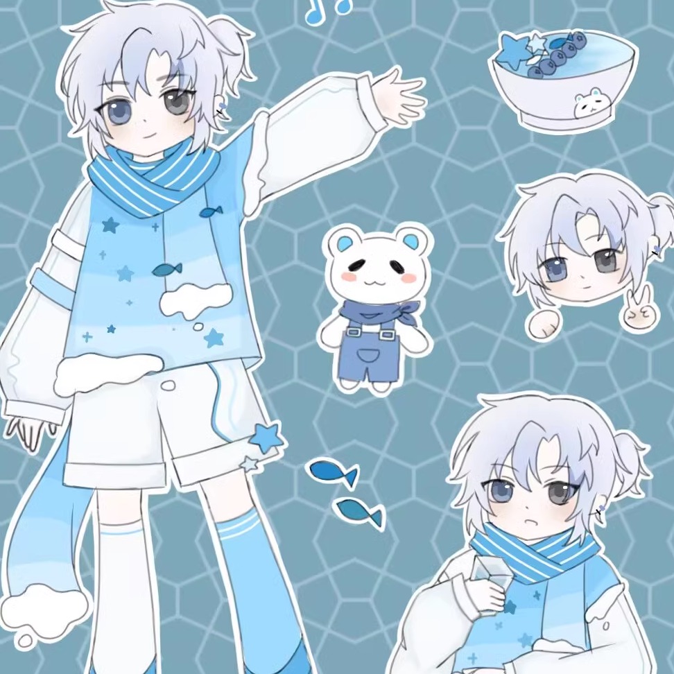 二次元约稿自设oc立绘、动漫、插画约稿