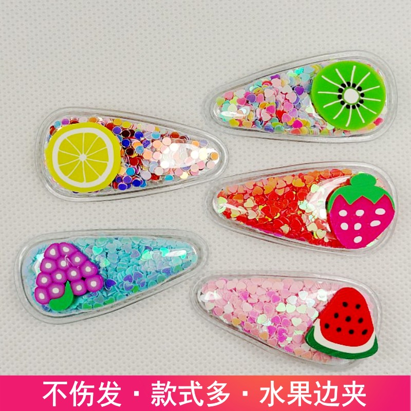 女孩韩版水果头饰儿童发夹图片
