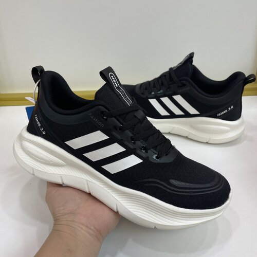 正品八山运动鞋男鞋秋冬加棉透气跑步鞋减震轻便防滑慢跑男女黑色