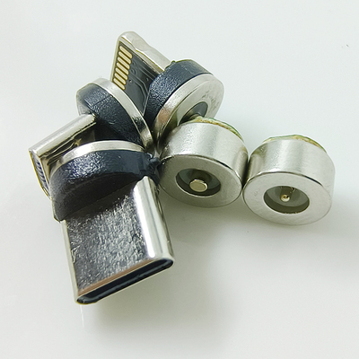 苹果安卓磁吸数据线公母插头