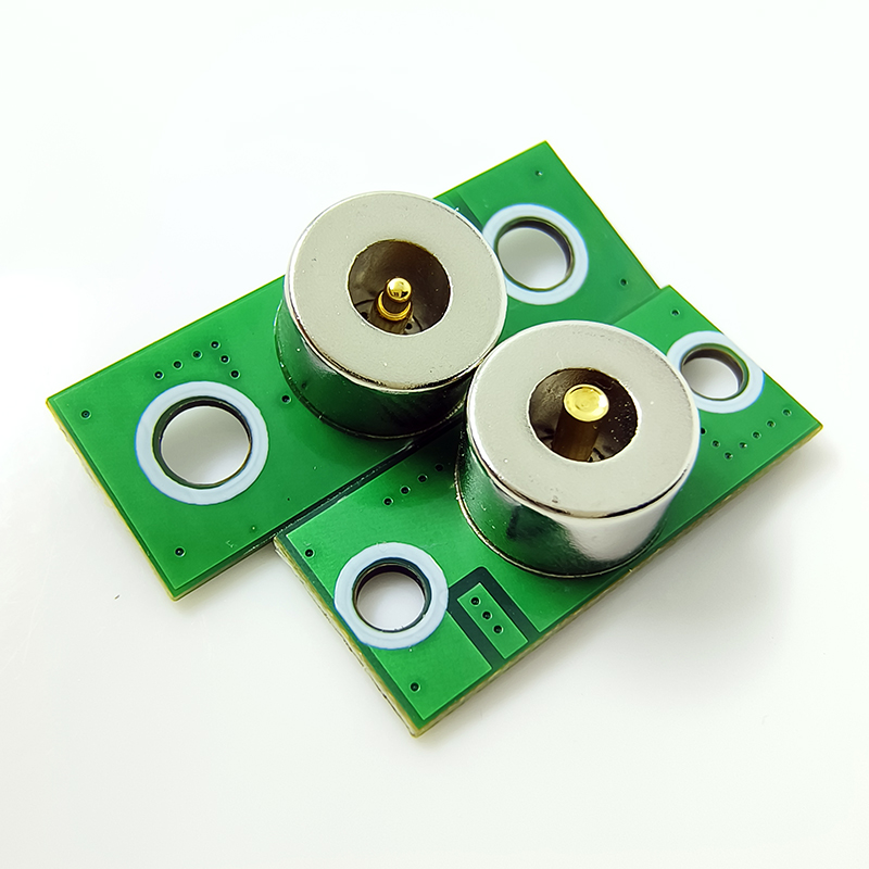 强磁力5A磁吸头PCB固定孔连接器