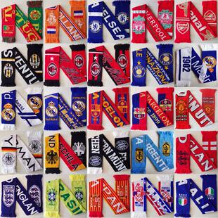 切尔西棉线帽拜仁围脖利物浦围巾尤文脖套曼联口罩皇马手套阿森纳