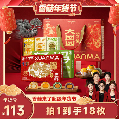 轩妈蛋黄酥年货礼盒年货送礼