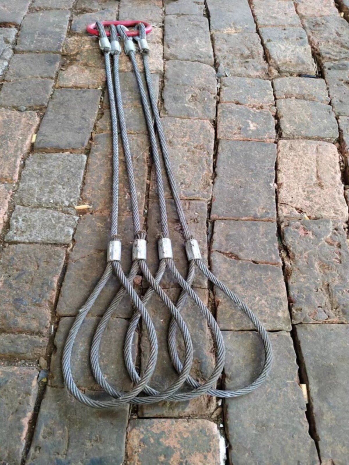 盘扣支架用钢丝绳吊装组合索具绳套扣钢丝绳吊具起重塔吊使用工具