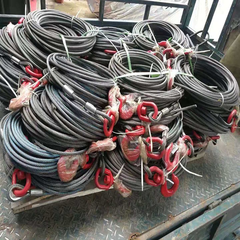 清障車絞盤救援專用多股鋼絲繩