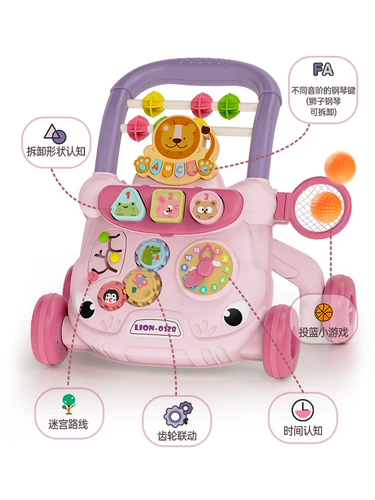 Прогулочная коляска для раннего возраста, универсальная игрушечная машина, детские ходунки, учит ходить