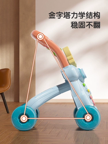 Прогулочная коляска для раннего возраста, универсальная игрушечная машина, детские ходунки, учит ходить