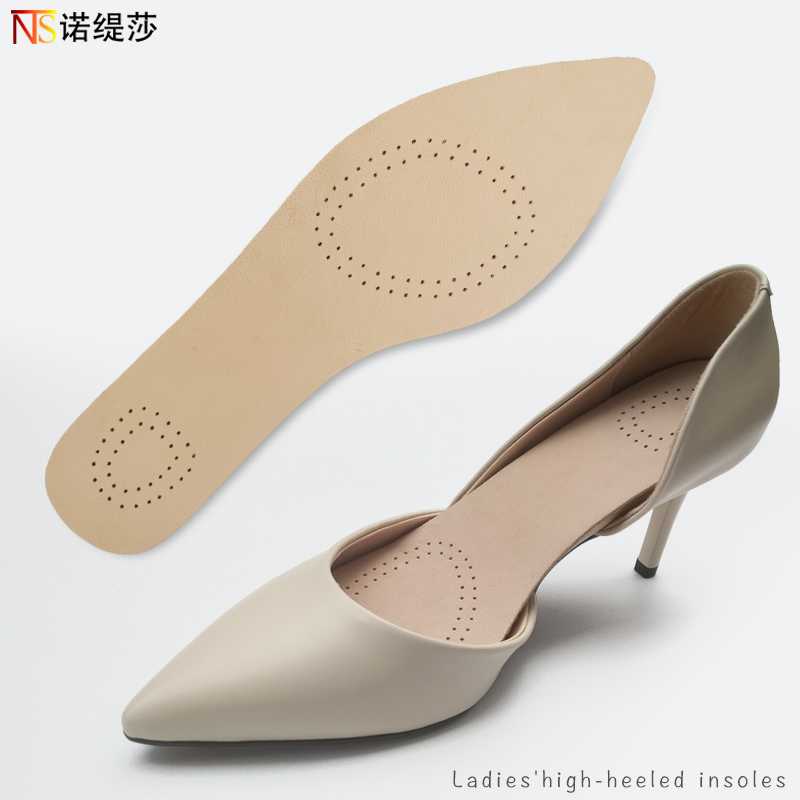 高跟鞋吸汗防臭防滑圆头缩码透气
