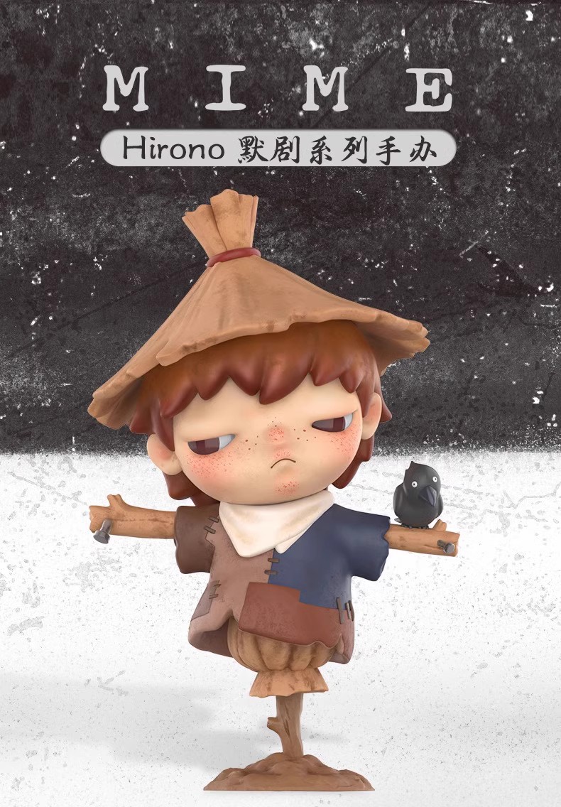 泡泡玛特Hirono默剧系列公仔