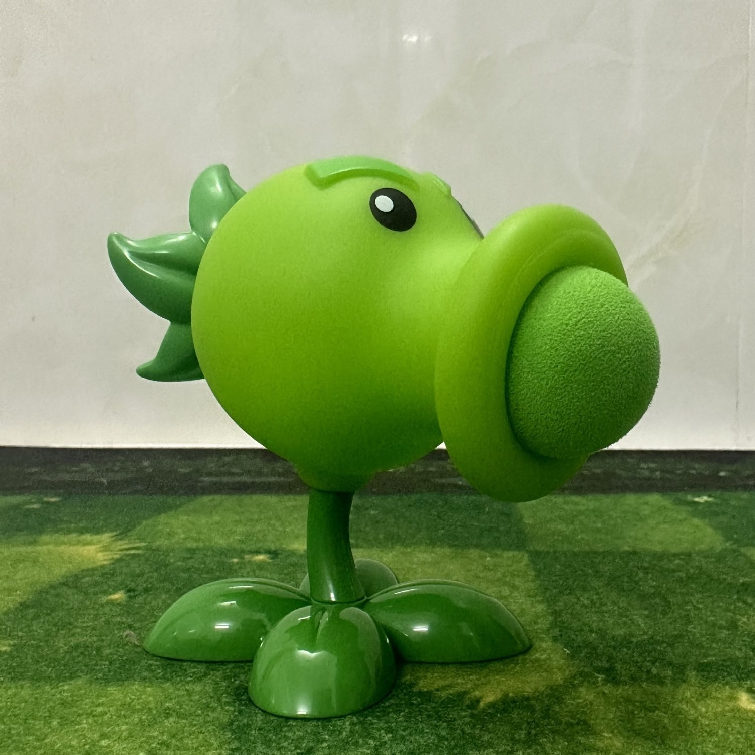 正版植物大战僵尸玩具新款软胶双重豌豆射手可发射炮弹儿童礼物