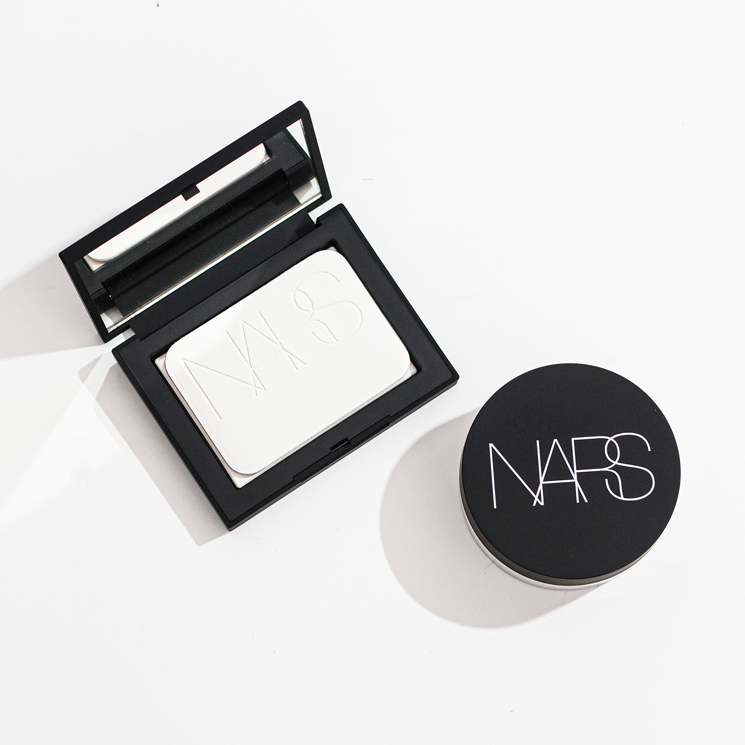 大牌丨NARS纳斯蜜粉饼定妆大白饼哑光散粉饼持久控油提亮持妆补妆
