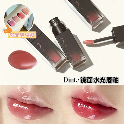 文佳瑛同款 DINTO水光镜面唇釉滋润保湿205/206/207/211小众平价