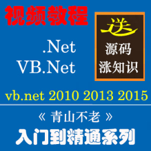 VB.Net 2010 2013 2015通用 视频教程 青山不老 编程基础入门教